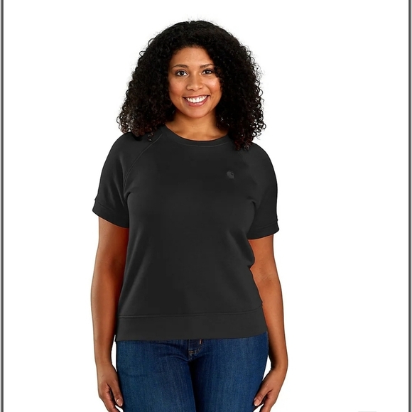 Carhartt Short-Sleeve Sweatshirt Size Medium - Picture 1 of 5